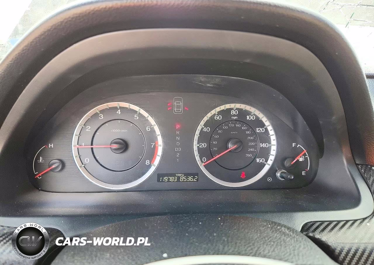 2012 Honda Accord Exl VIN:1HGCP3F81CA001598 - 9