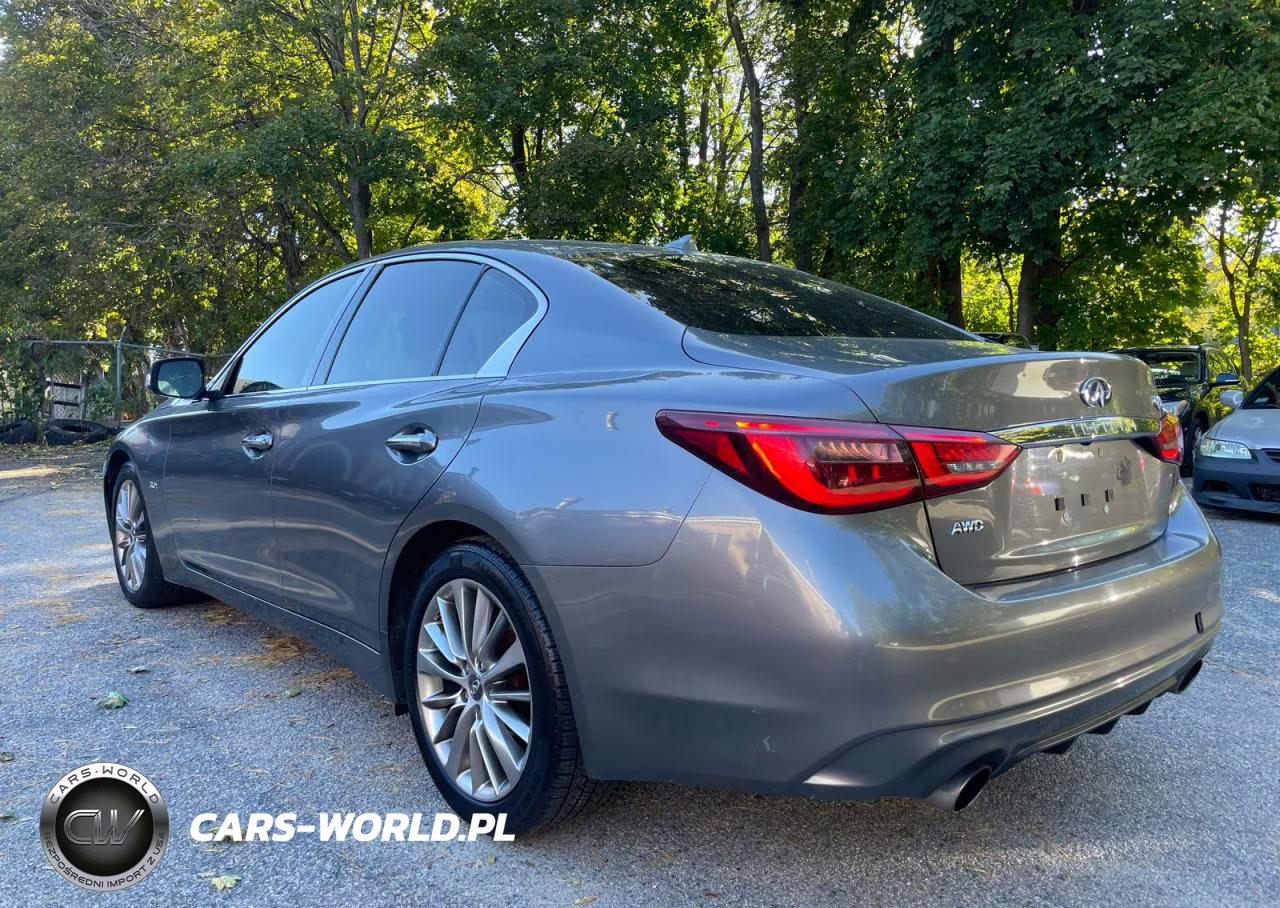 2018 Infiniti Q50 3.0T Luxe VIN:JN1EV7ARXJM442262 - 3