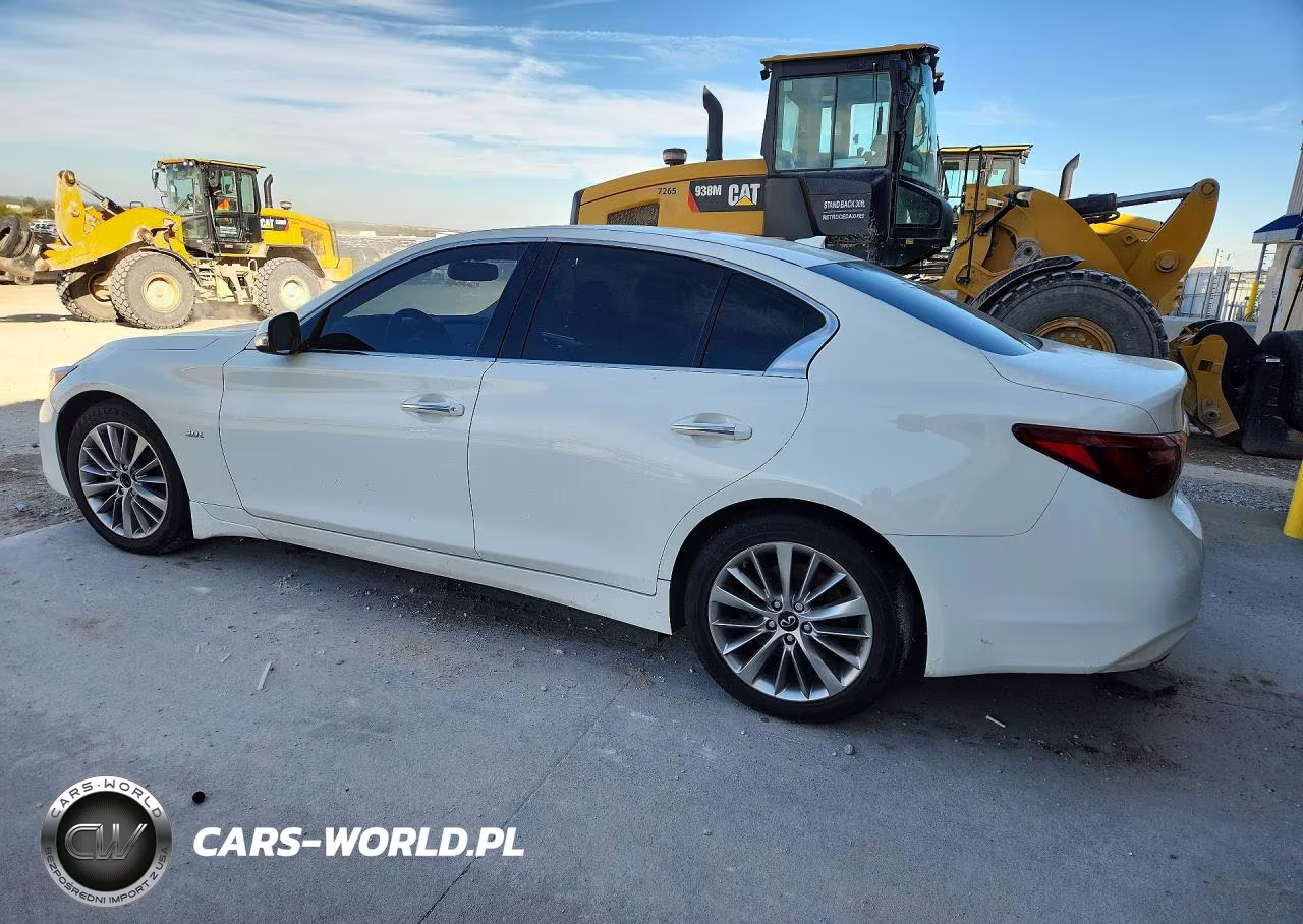 2019 Infiniti Q50 3.0T Luxe VIN:JN1EV7ARXKM592096 - 2