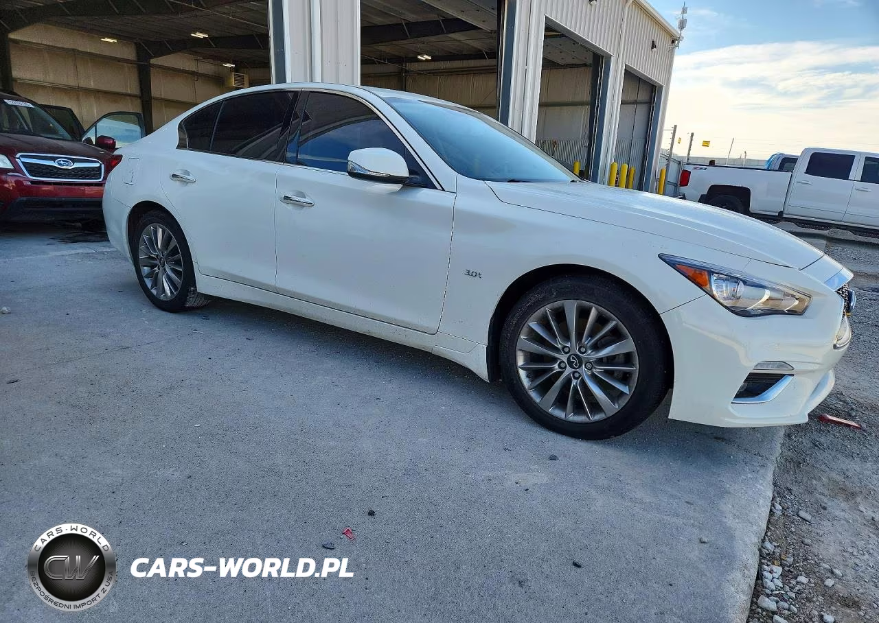 2019 Infiniti Q50 3.0T Luxe VIN:JN1EV7ARXKM592096 - 4