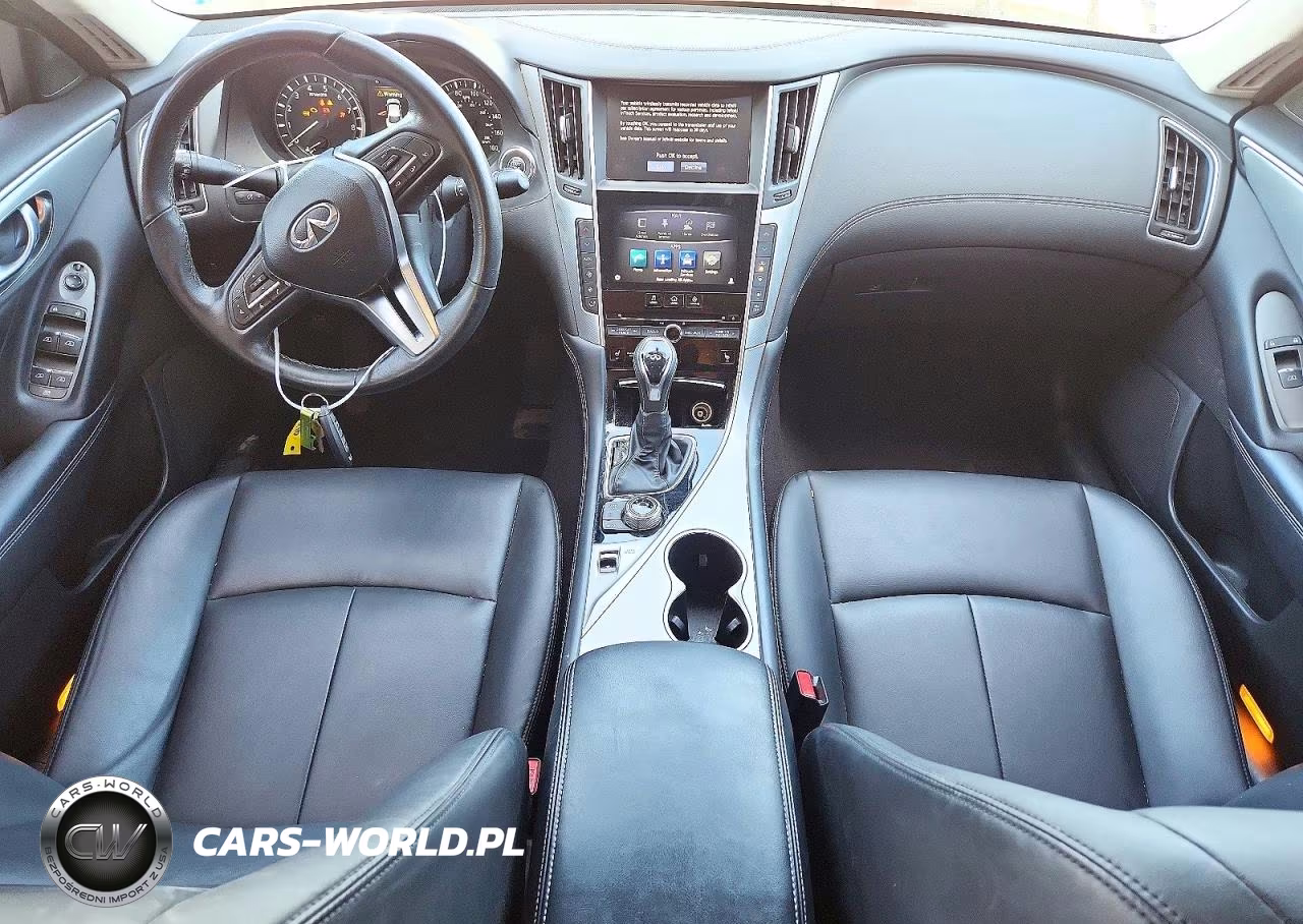 2019 Infiniti Q50 3.0T Luxe VIN:JN1EV7ARXKM592096 - 8