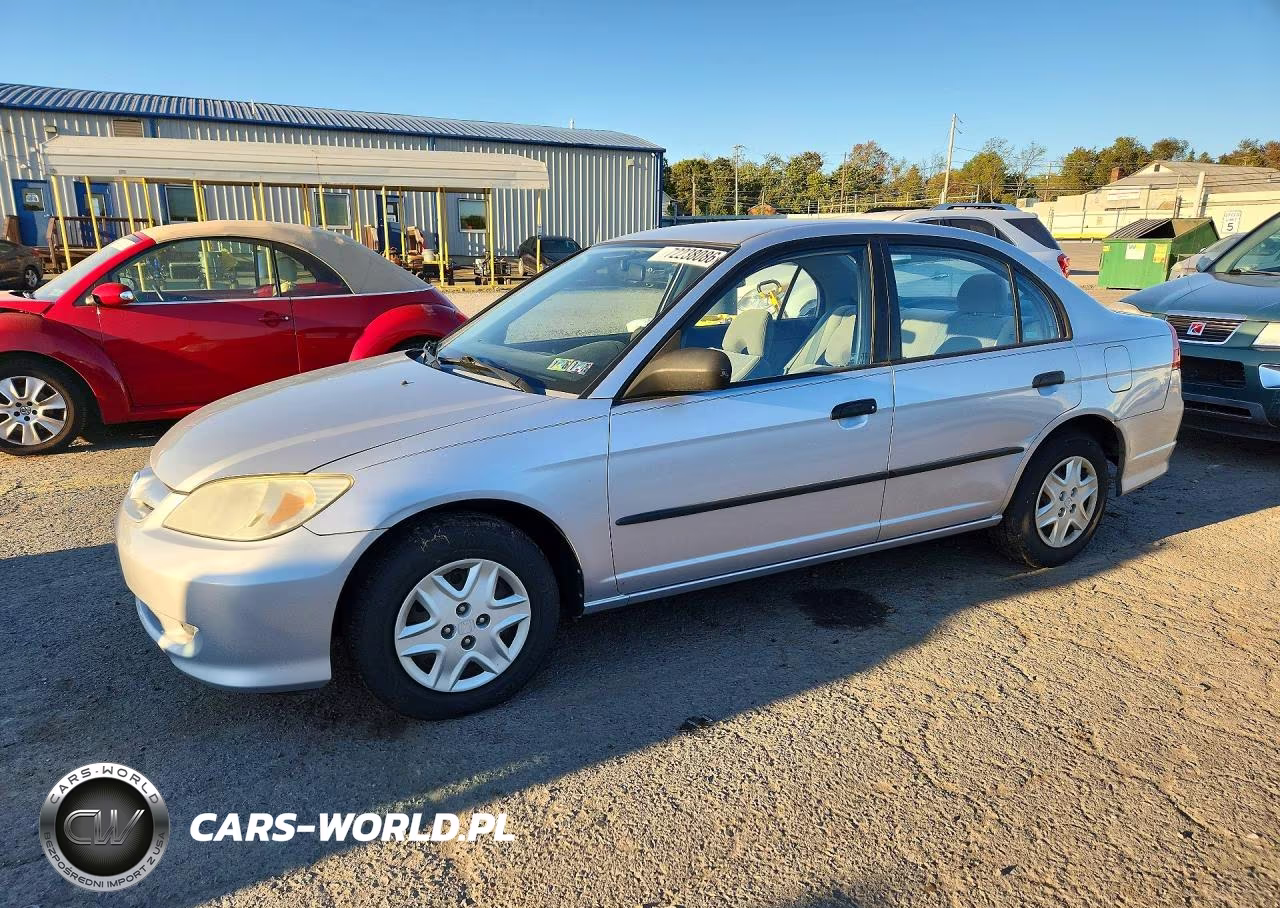 2005 Honda Civic Dx Vp VIN:1HGES16365L030229 - 1