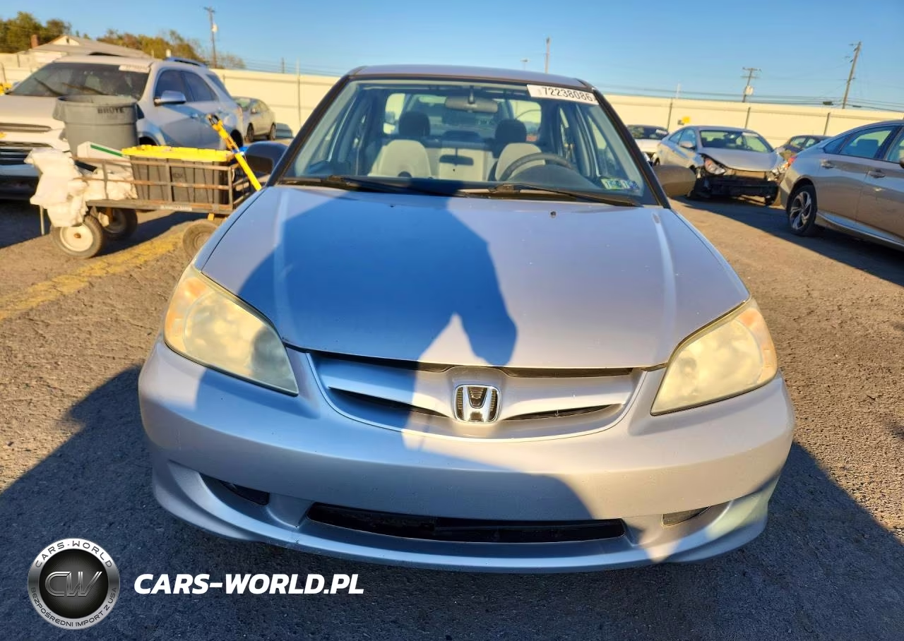 2005 Honda Civic Dx Vp VIN:1HGES16365L030229 - 5