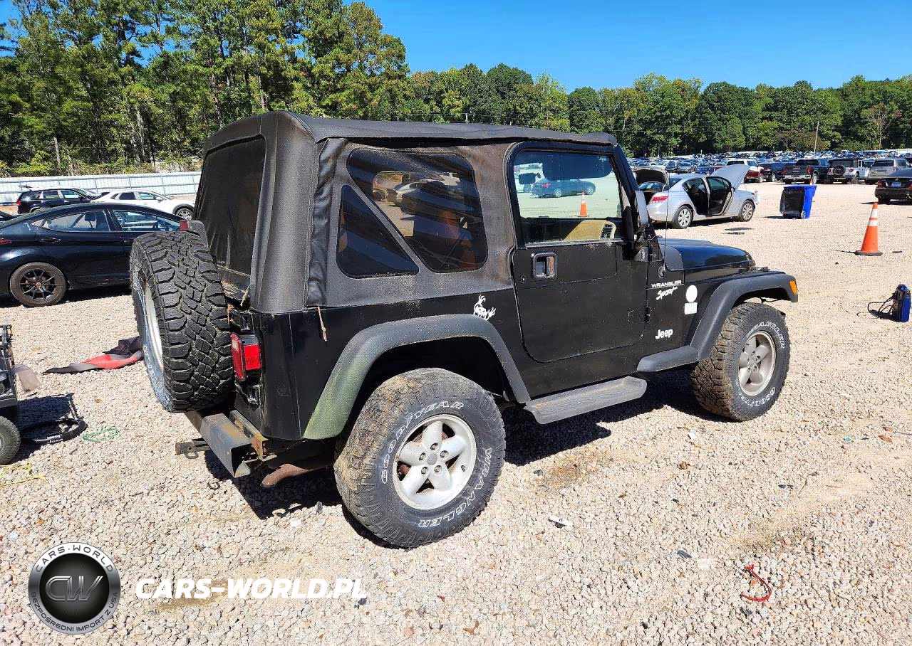1998 Jeep Wrangler - Tj Sport VIN:1J4FY19S1WP705624 - 3