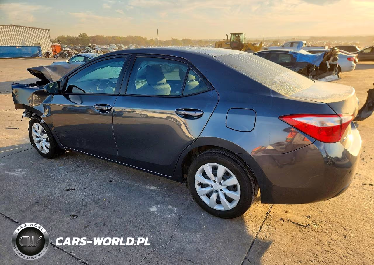 2016 Toyota Corolla Le VIN:5YFBURHE9GP530534 - 2