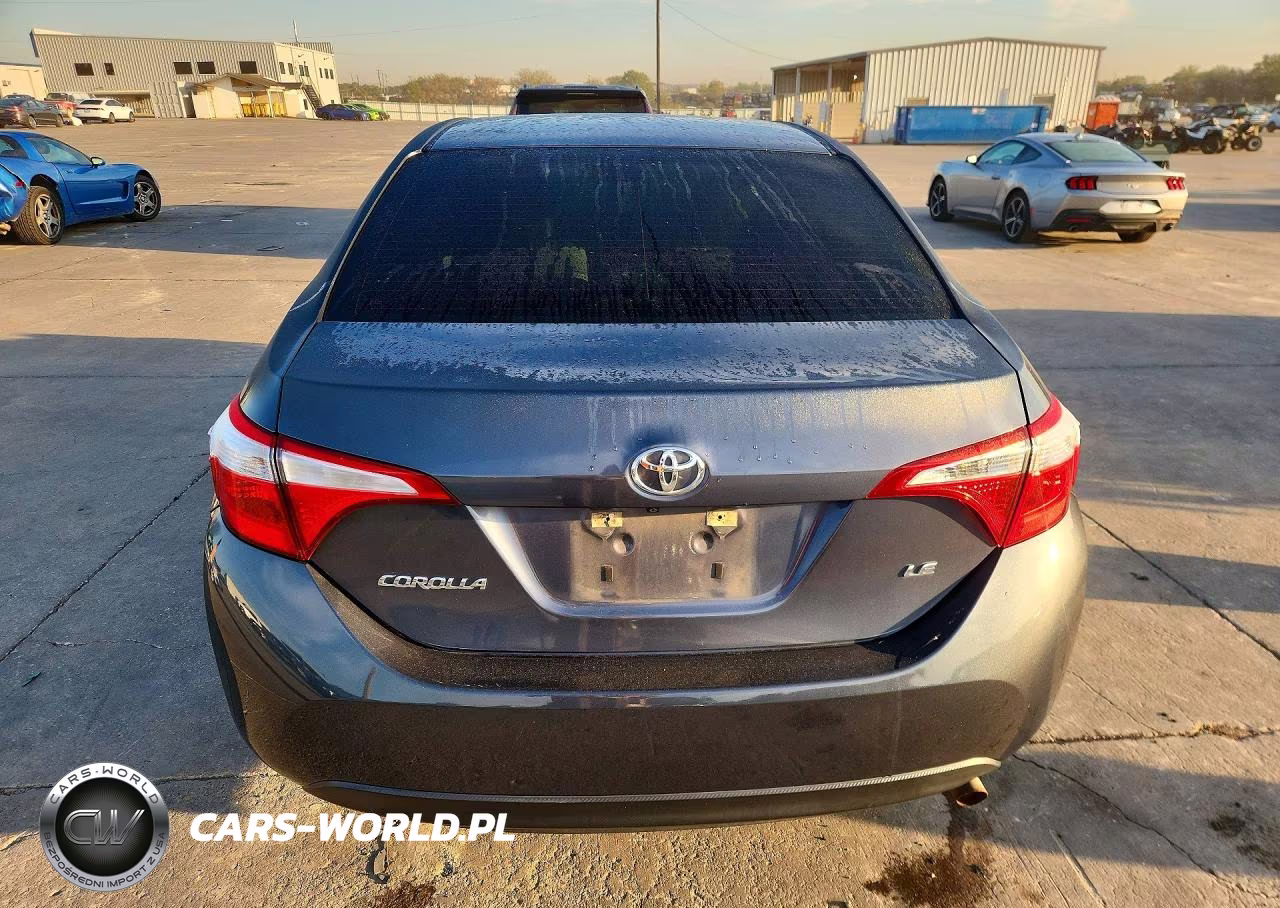 2016 Toyota Corolla Le VIN:5YFBURHE9GP530534 - 6