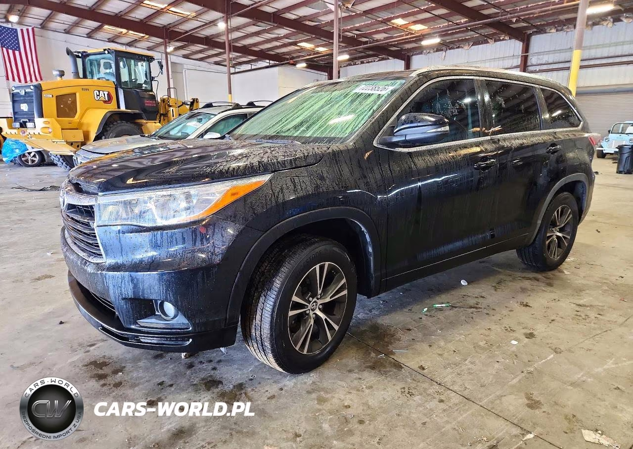 2016 Toyota Highlander Xle VIN:5TDKKRFH5GS159074 - 1
