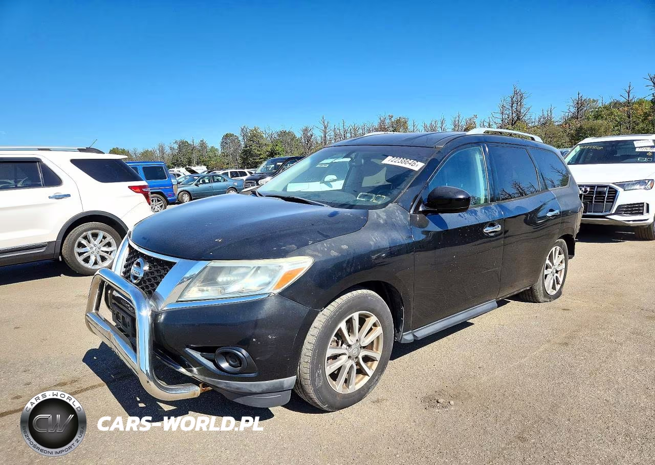 2014 Nissan Pathfinder Sv VIN:5N1AR2MM0EC628810 - 1