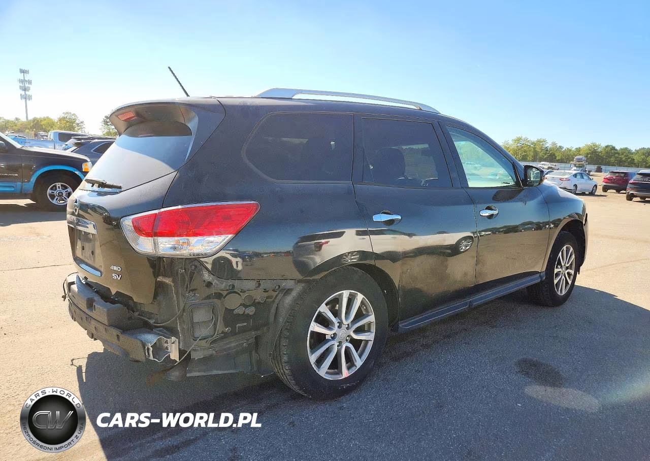 2014 Nissan Pathfinder Sv VIN:5N1AR2MM0EC628810 - 3