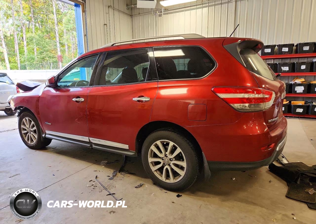 2014 Nissan Pathfinder Hybrid Sl VIN:5N1CR2MM7EC642163 - 2