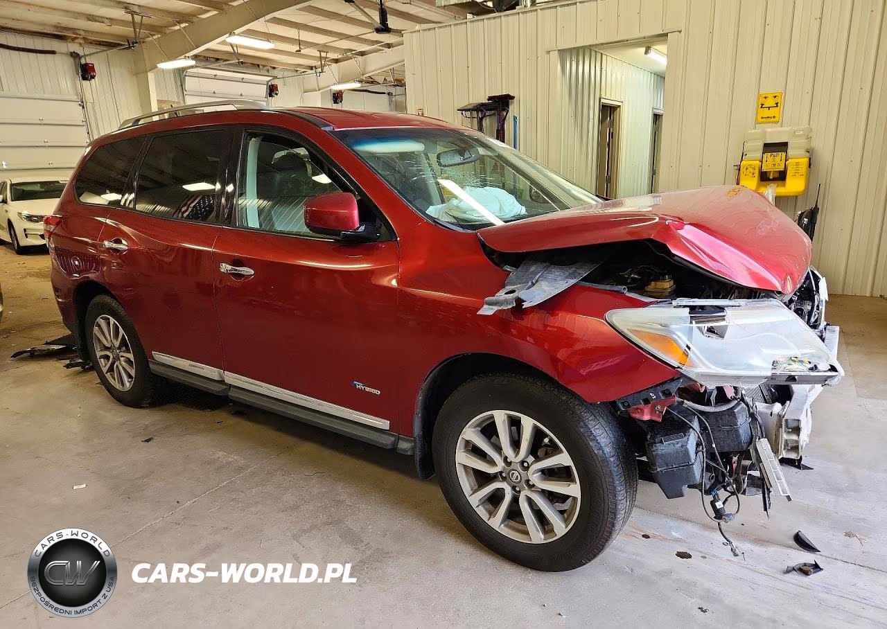 2014 Nissan Pathfinder Hybrid Sl VIN:5N1CR2MM7EC642163 - 4