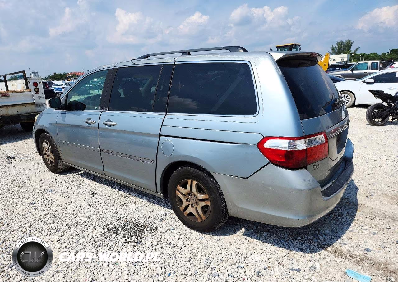 2005 Honda Odyssey Exl VIN:5FNRL38695B019759 - 2