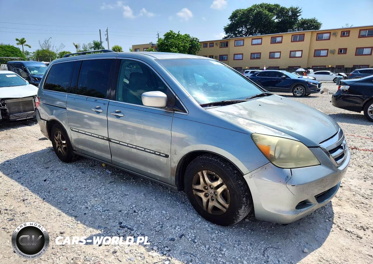 2005 Honda Odyssey Exl VIN:5FNRL38695B019759 - 4