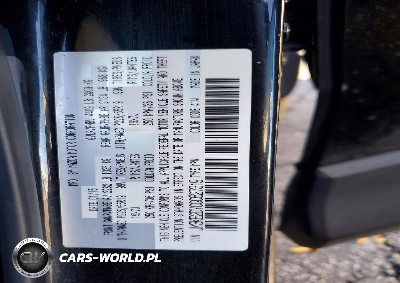 2016 Mazda Cx-5 Gt VIN:JM3KE2DY0G0627319 - 12