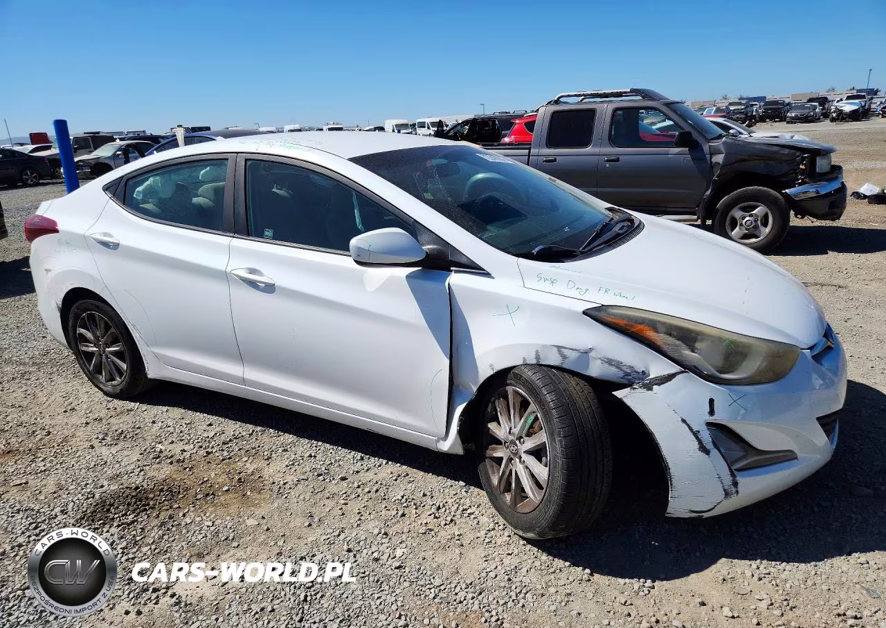2014 Hyundai Elantra Se VIN:5NPDH4AE5EH479974 - 4