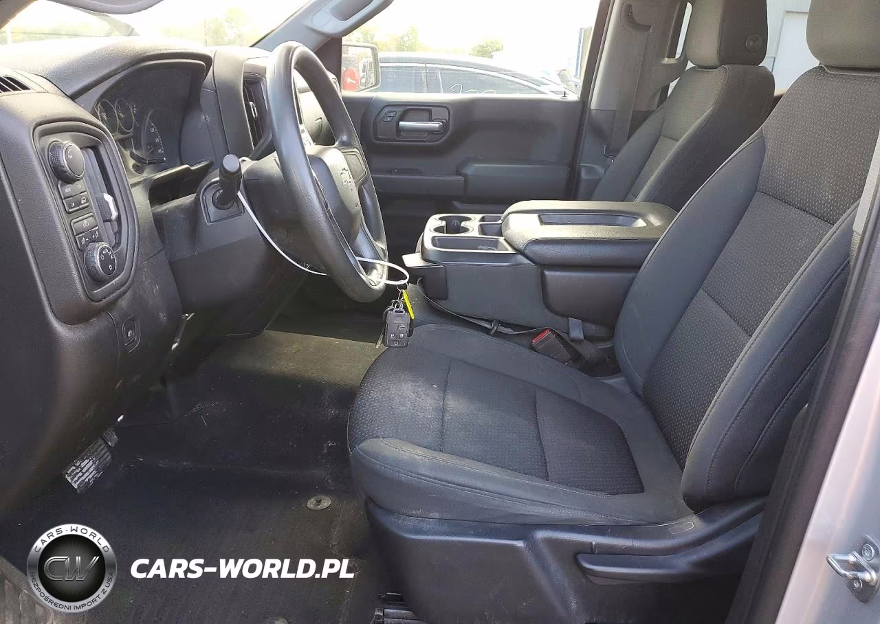 2021 Chevrolet Silverado K1500 Custom VIN:1GCRYBEK0MZ305005 - 7