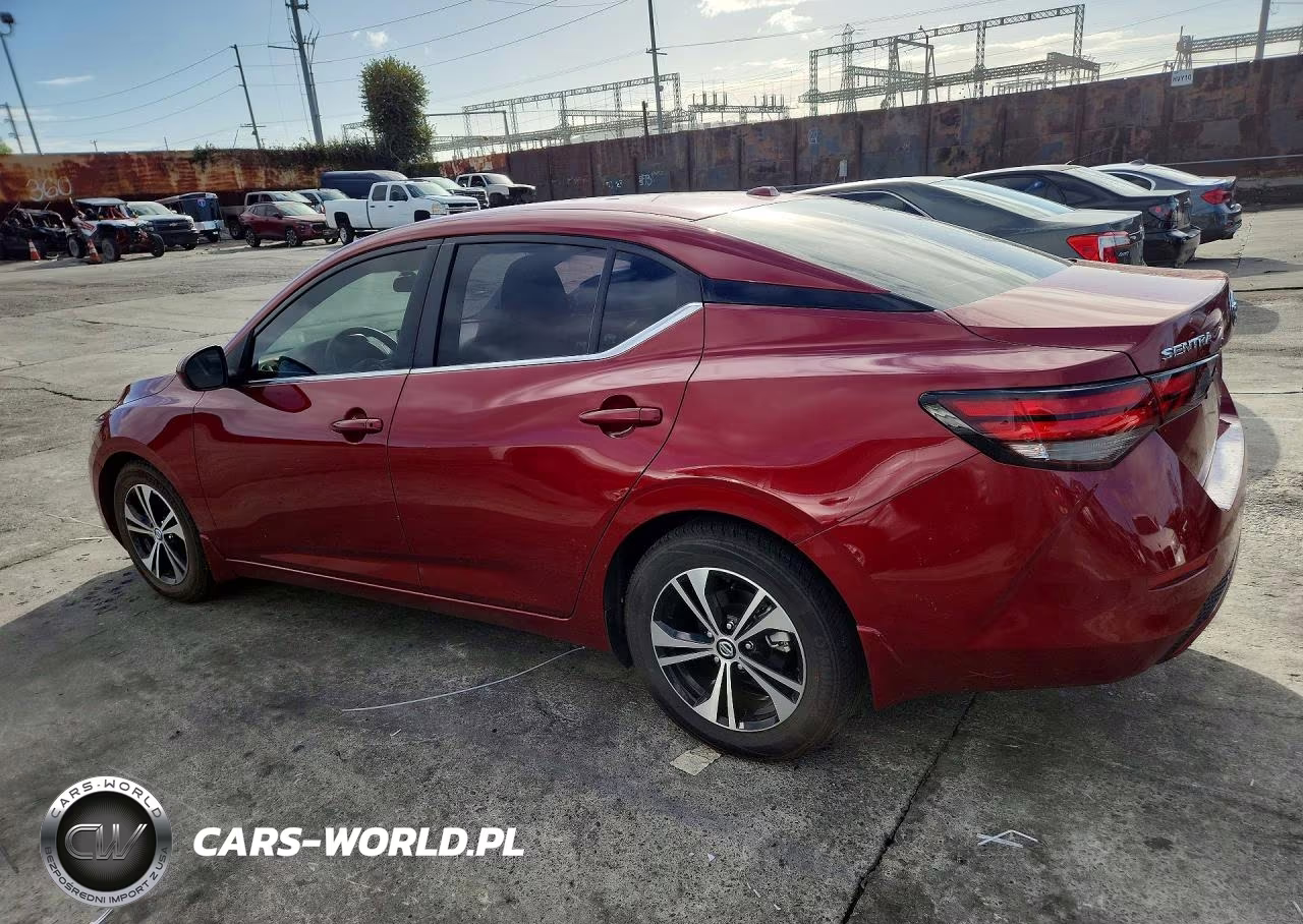 2022 Nissan Sentra Sv VIN:3N1AB8CVXNY303825 - 2