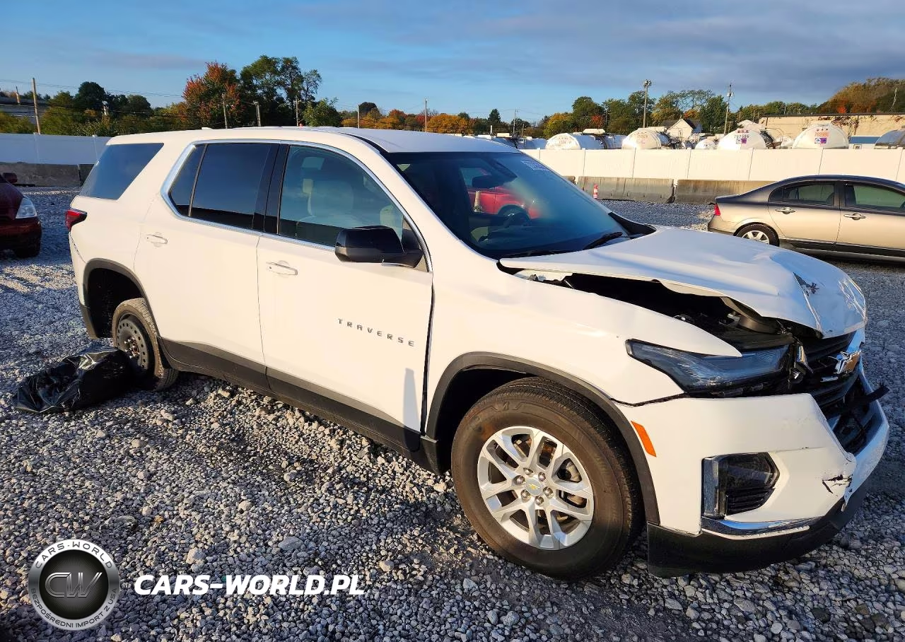 2023 Chevrolet Traverse Ls VIN:1GNERFKW5PJ332883 - 4