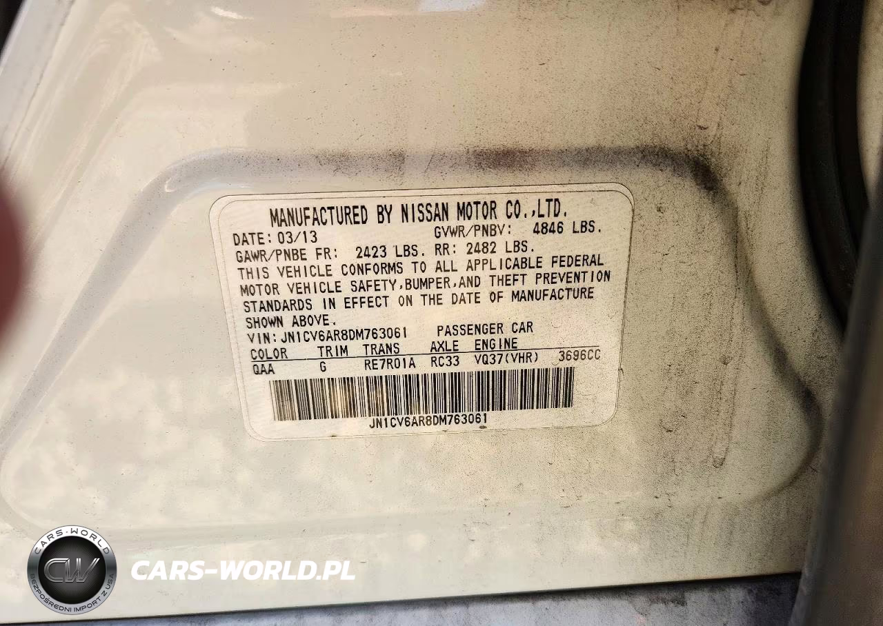 2013 Infiniti G37 Sedan X VIN:JN1CV6AR8DM763061 - 12