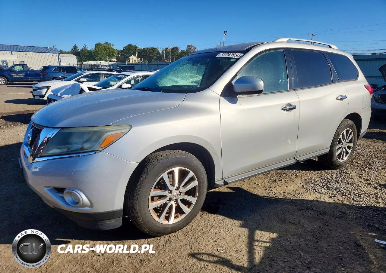 2013 Nissan Pathfinder S VIN:5N1AR2MM3DC655580 - 1