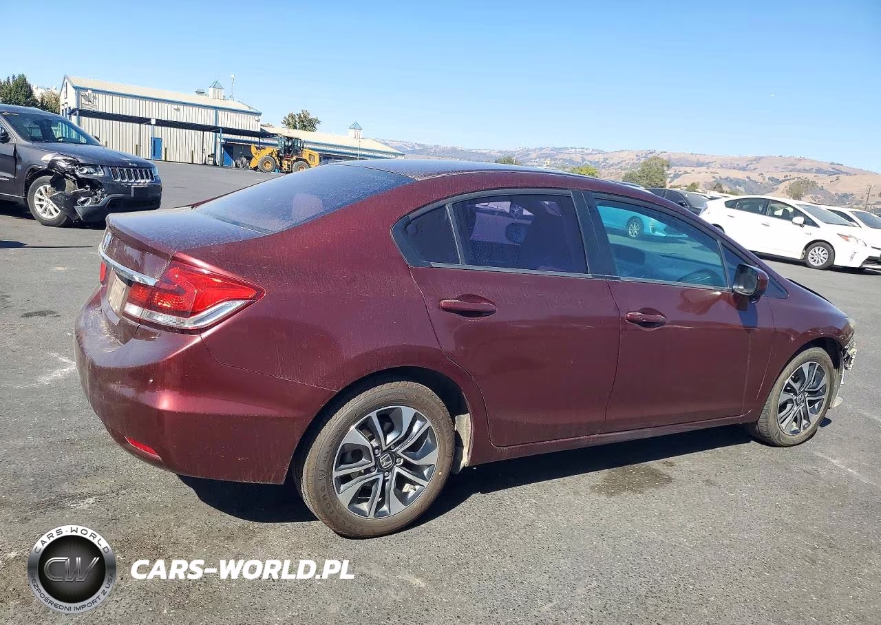 2014 Honda Civic Ex VIN:19XFB2F82EE233583 - 3