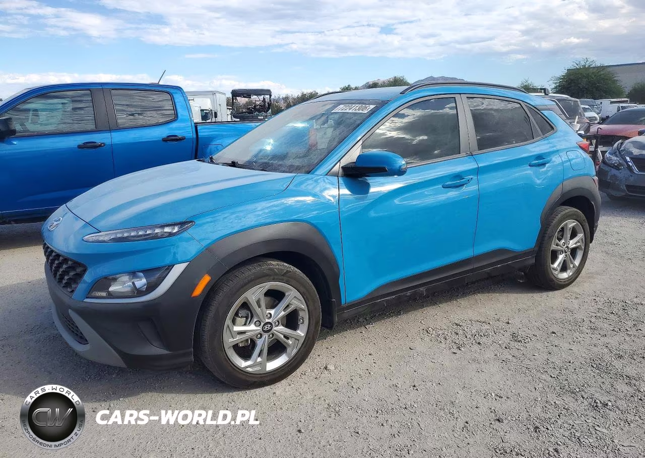 2022 Hyundai Kona Sel VIN:KM8K62AB5NU885049 - 1