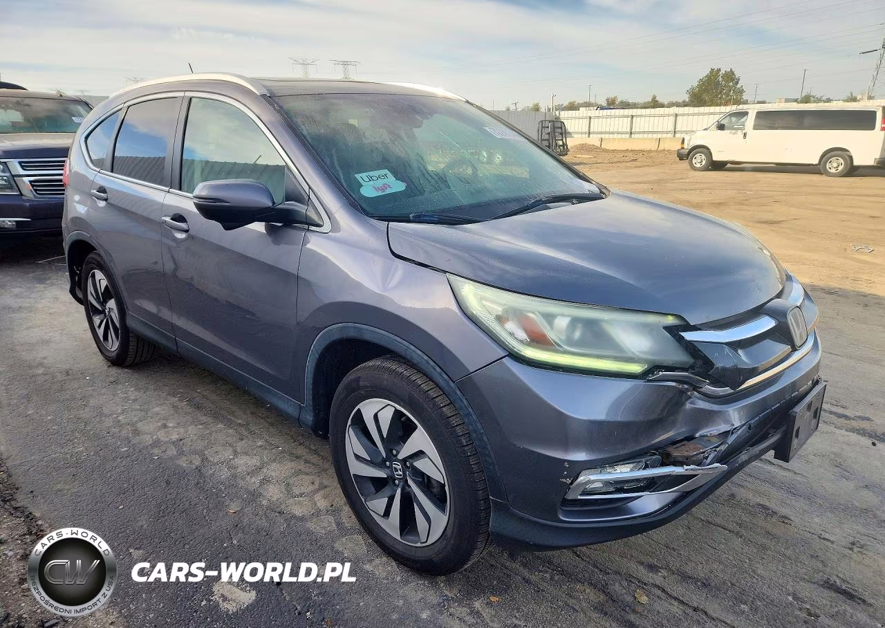 2015 Honda Cr-V Touring VIN:5J6RM4H93FL104182 - 4