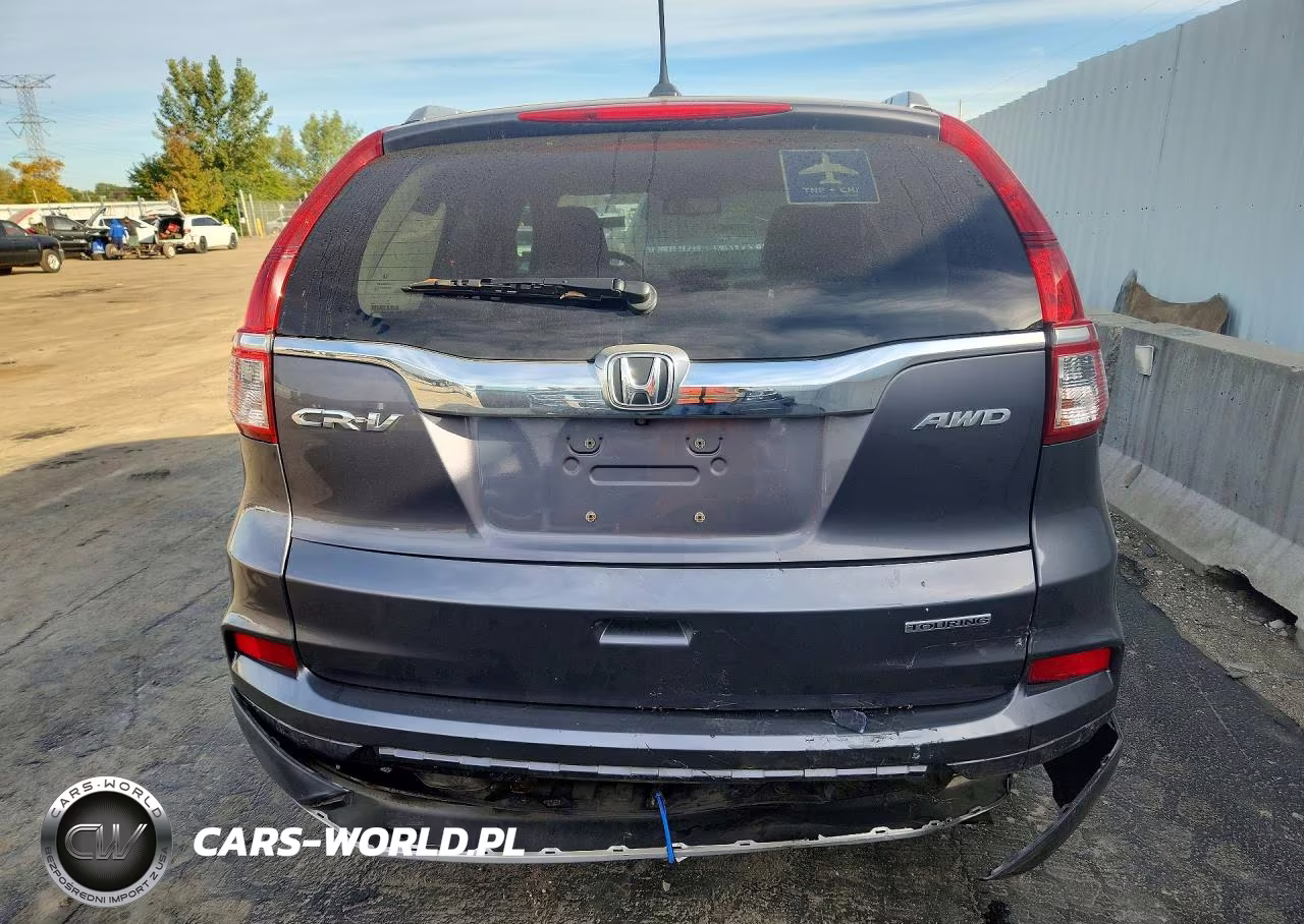 2015 Honda Cr-V Touring VIN:5J6RM4H93FL104182 - 6