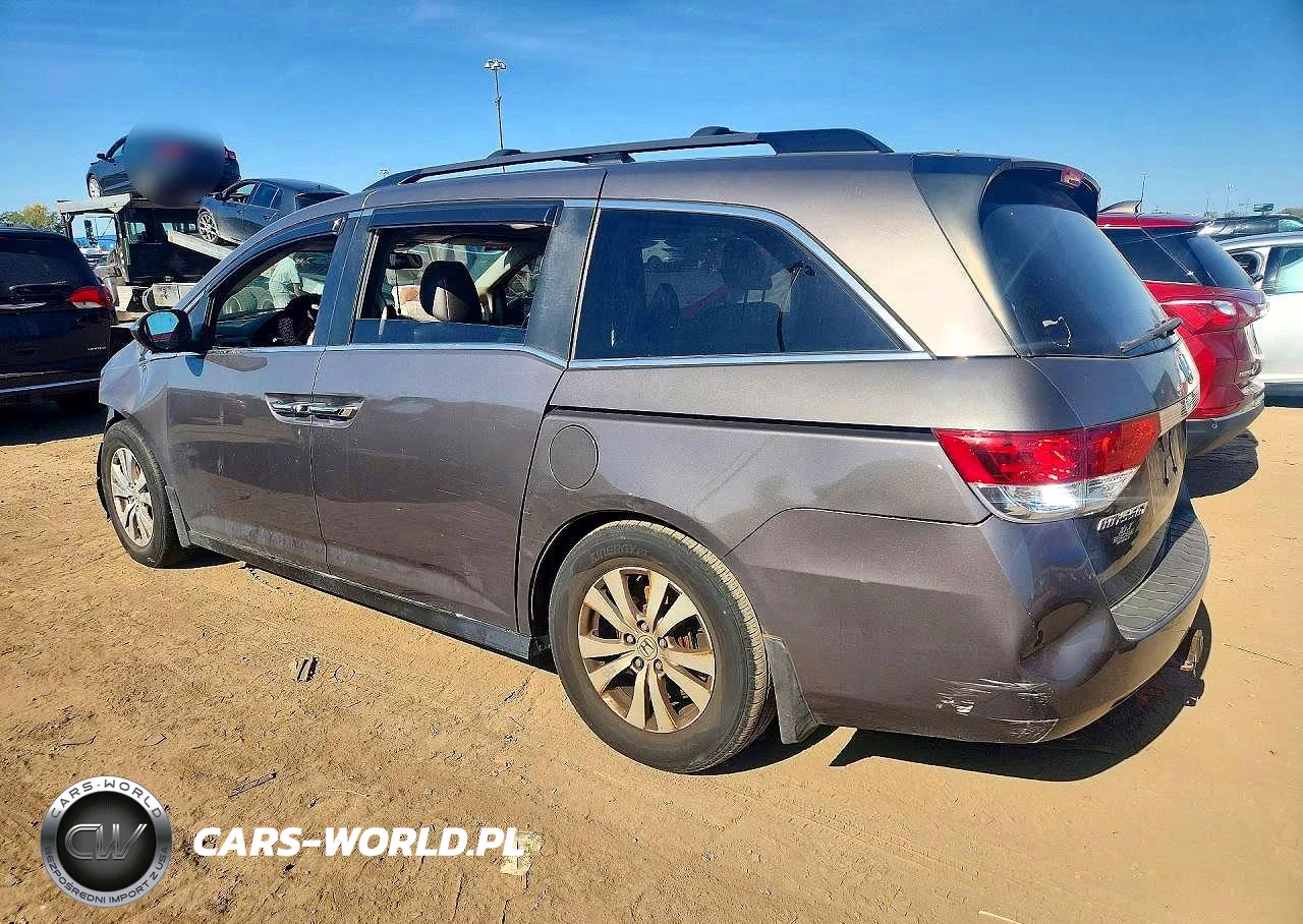 2016 Honda Odyssey Exl VIN:5FNRL5H69GB062786 - 2