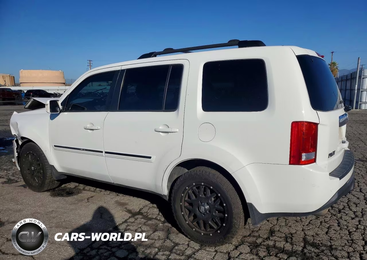 2012 Honda Pilot Touring VIN:5FNYF4H95CB075696 - 2