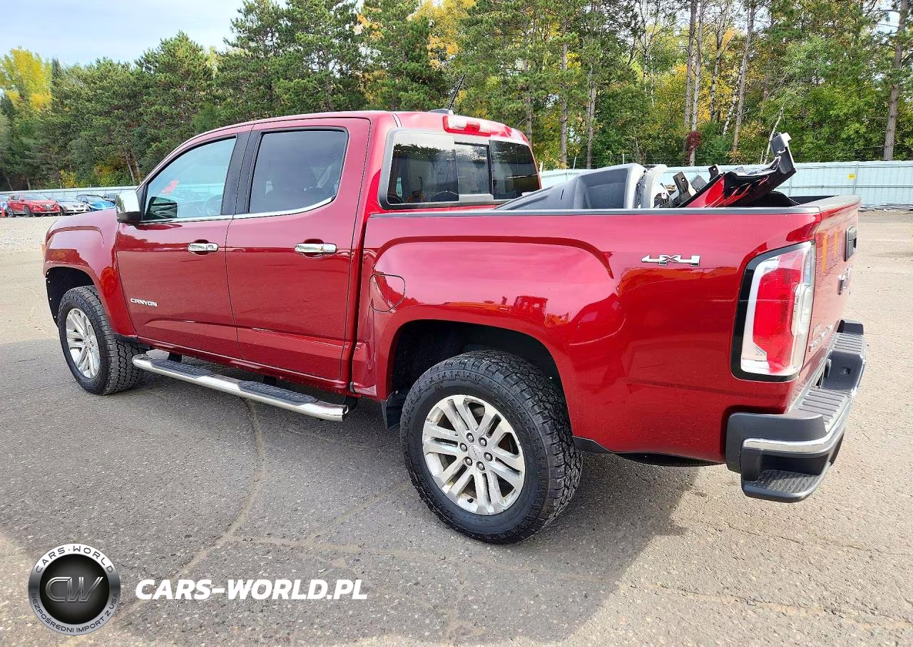 2017 GMC Canyon Slt VIN:1GTG6DEN2H1163571 - 2