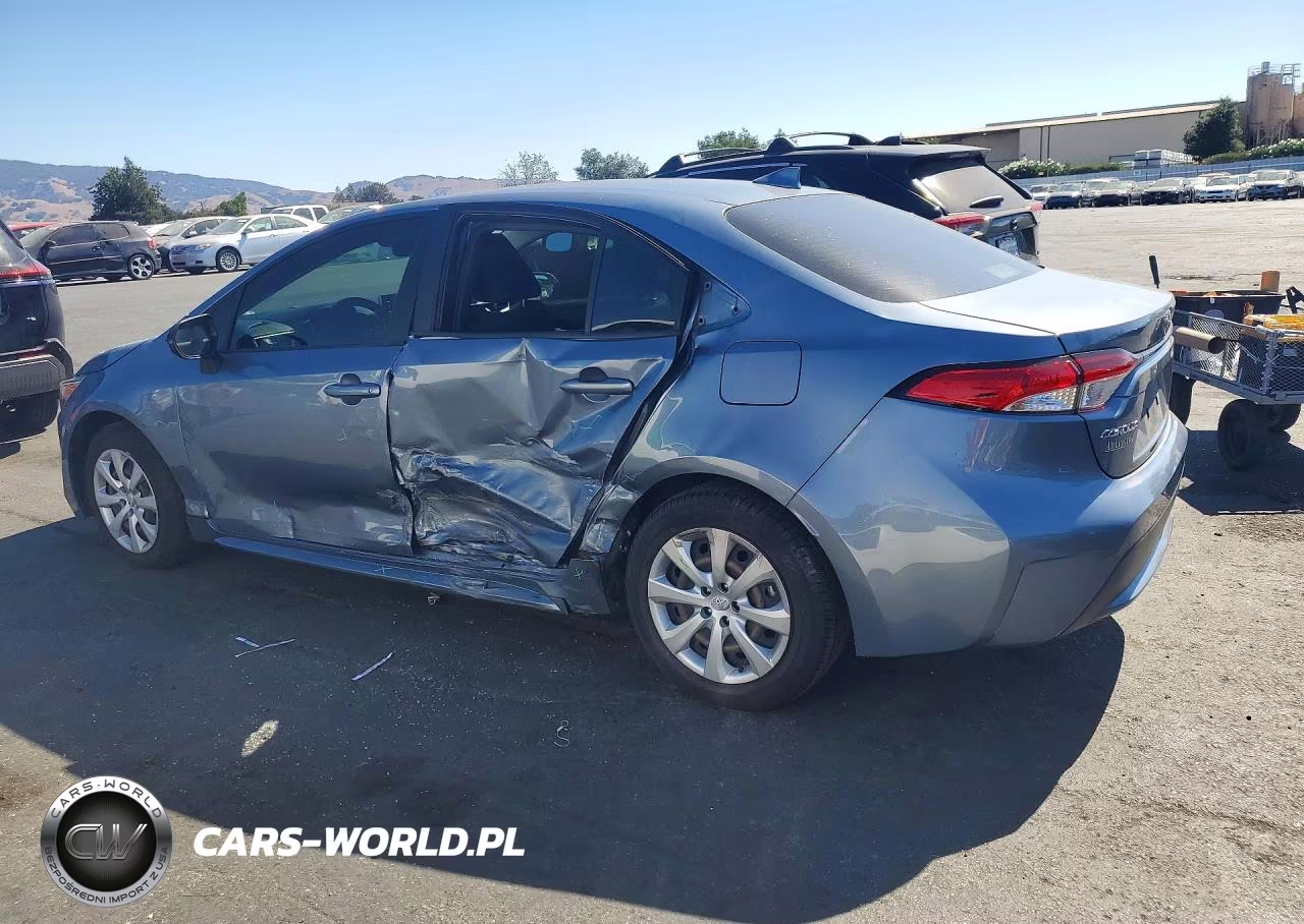 2020 Toyota Corolla Le VIN:JTDEPRAE1LJ073053 - 2