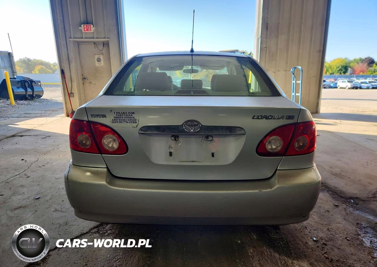 2006 Toyota Corolla Le VIN:JTDBR32E960072168 - 6