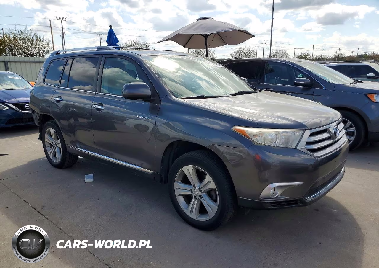 2013 Toyota Highlander Limited VIN:5TDDK3EH9DS239254 - 4