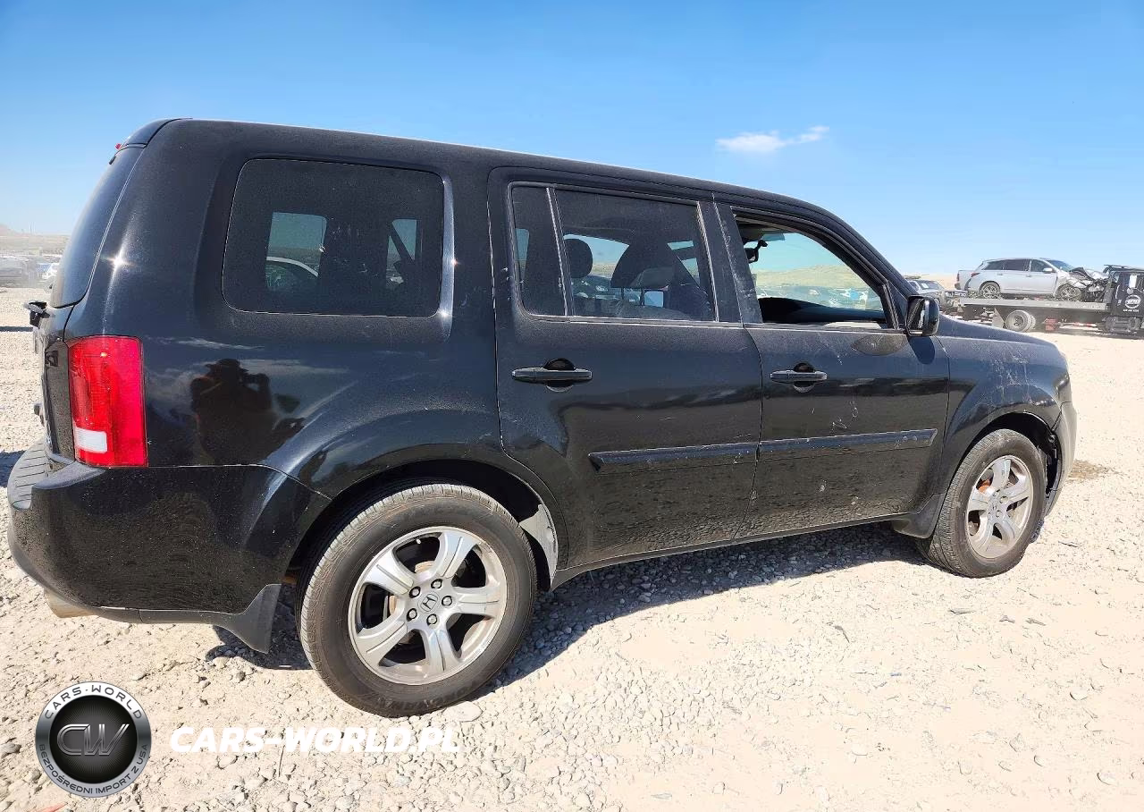 2014 Honda Pilot Exl VIN:5FNYF4H54EB044049 - 3