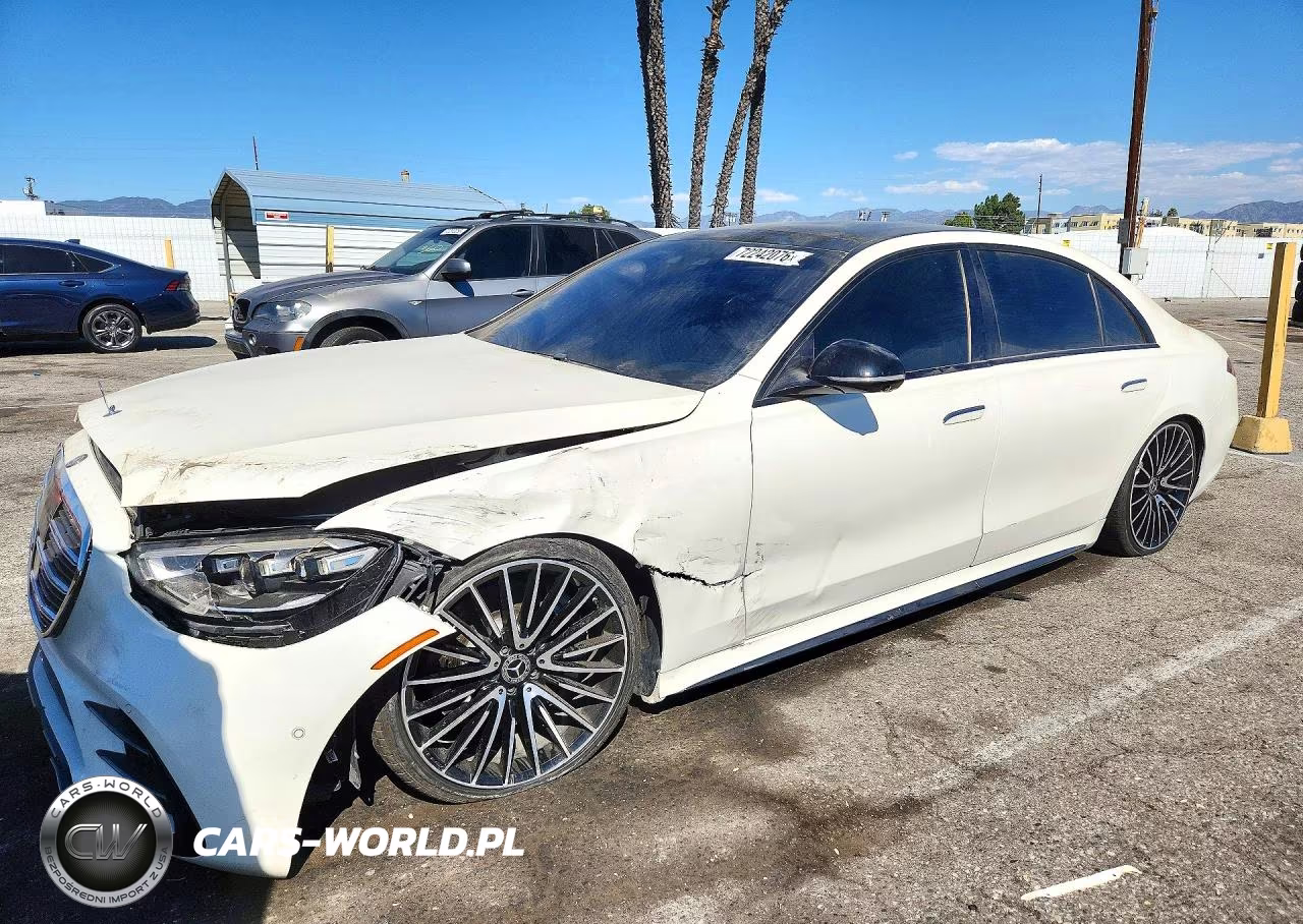 2023 Mercedes-Benz S 580 4Matic VIN:W1K6G7GB3PA203674 - 1