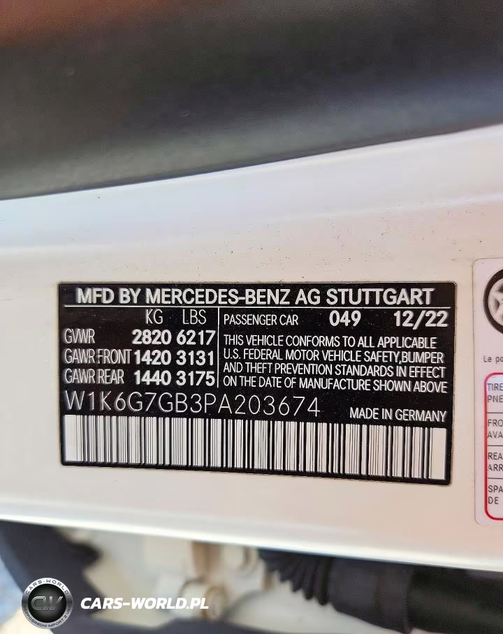 2023 Mercedes-Benz S 580 4Matic VIN:W1K6G7GB3PA203674 - 12
