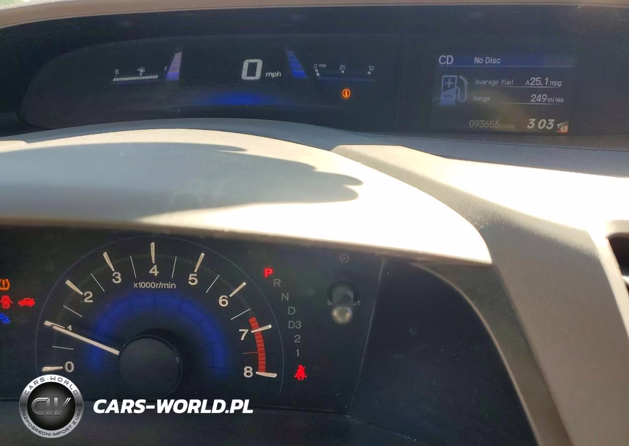 2012 Honda Civic Lx VIN:19XFB2F56CE338758 - 9