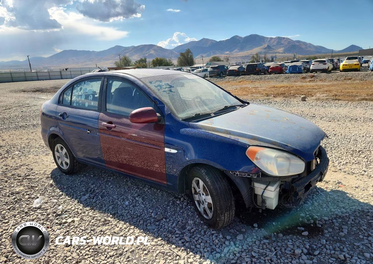 2007 Hyundai Accent Gls VIN:KMHCN46C37U088788 - 4