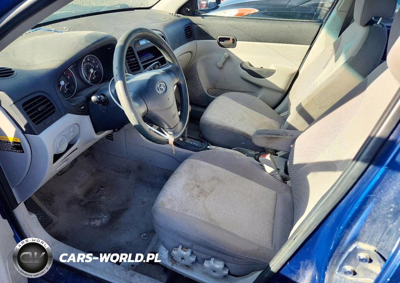 2007 Hyundai Accent Gls VIN:KMHCN46C37U088788 - 7