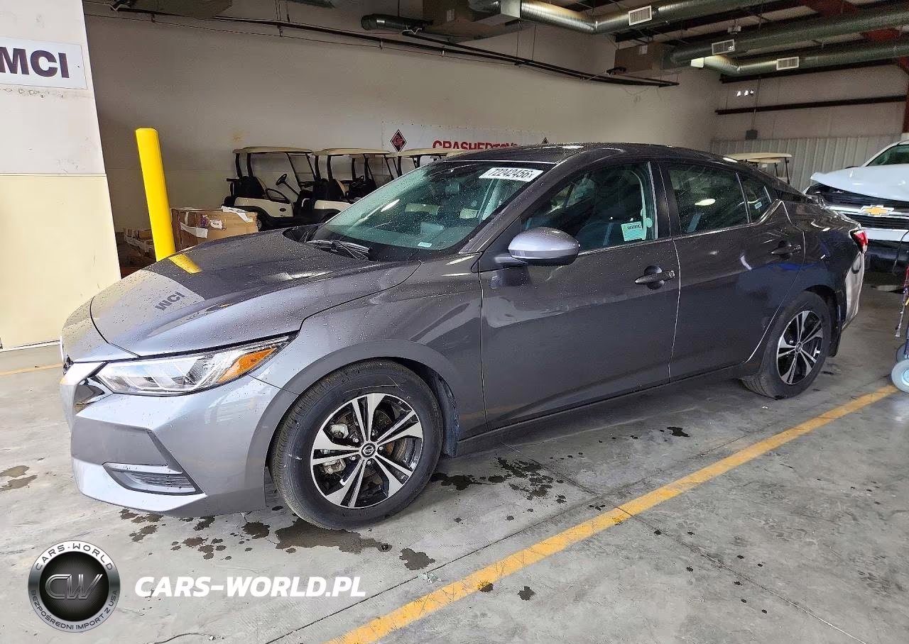 2022 Nissan Sentra Sv VIN:3N1AB8CV8NY285499 - 1