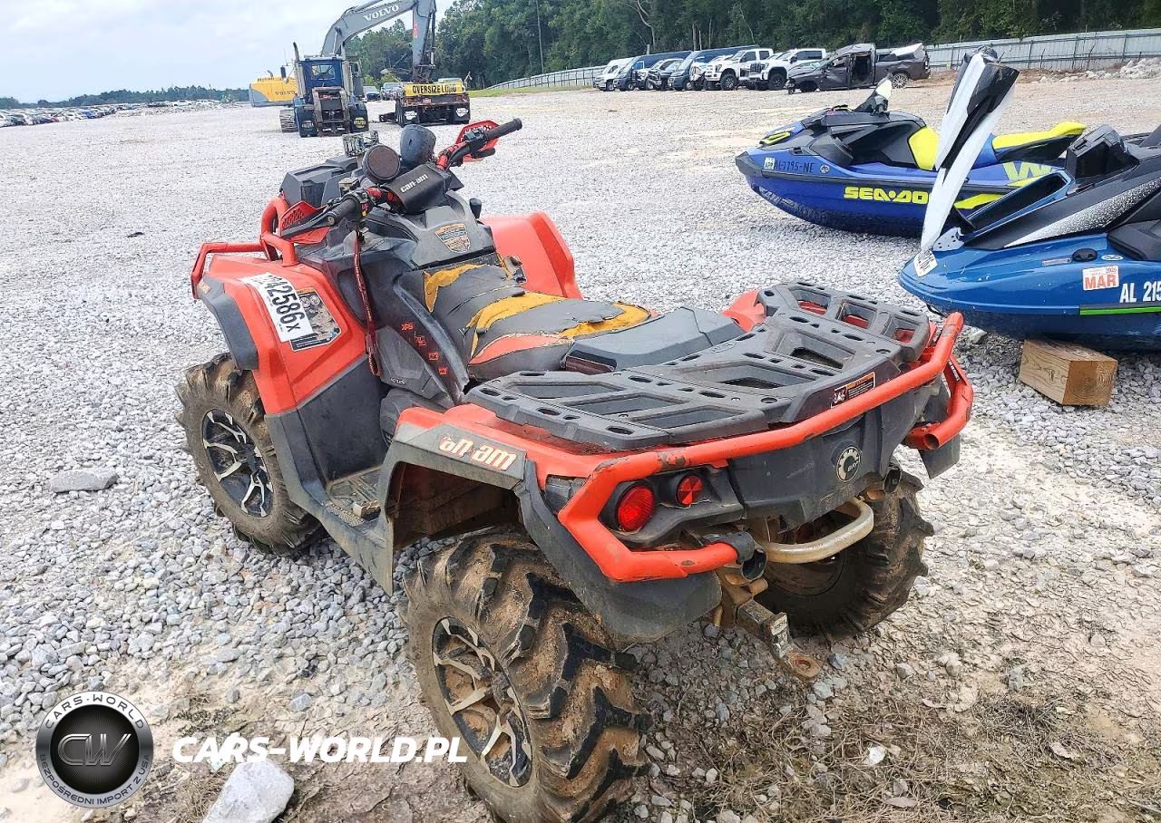 2018 Can-Am Outlander Atv VIN:3JBLWAX43JJ000863 - 3