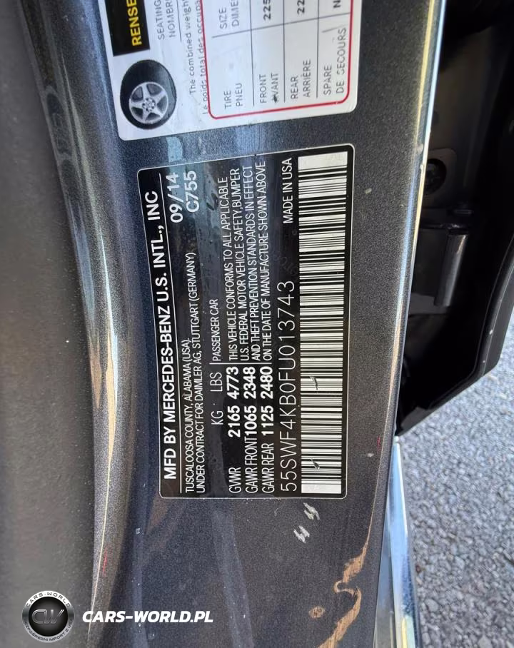 2015 Mercedes-Benz C 300 4Matic VIN:55SWF4KB0FU013743 - 10