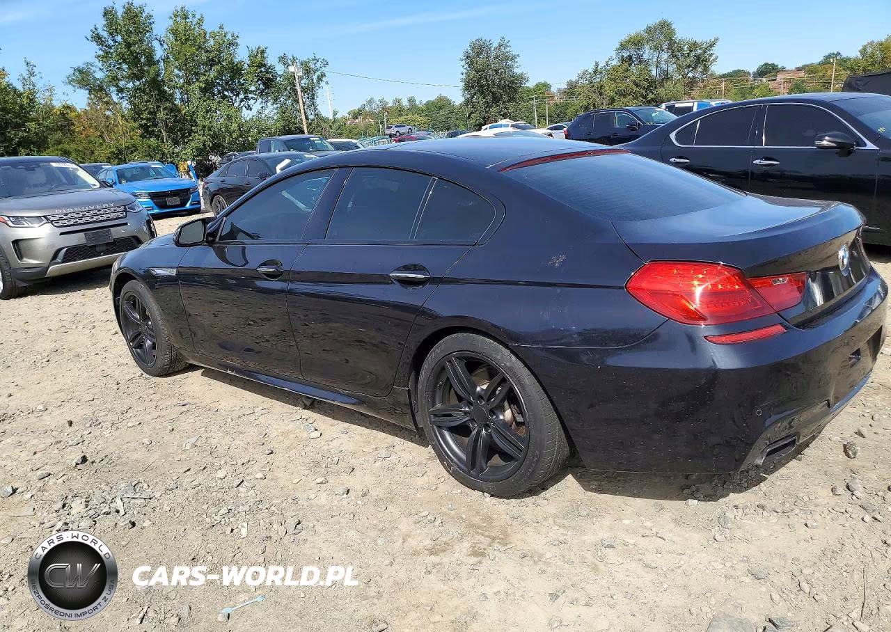 2016 BMW 650 Xi Gran Coupe VIN:WBA6D6C52GG387965 - 2