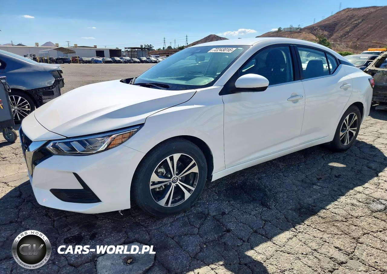 2021 Nissan Sentra Sv VIN:3N1AB8CV9MY246385 - 1