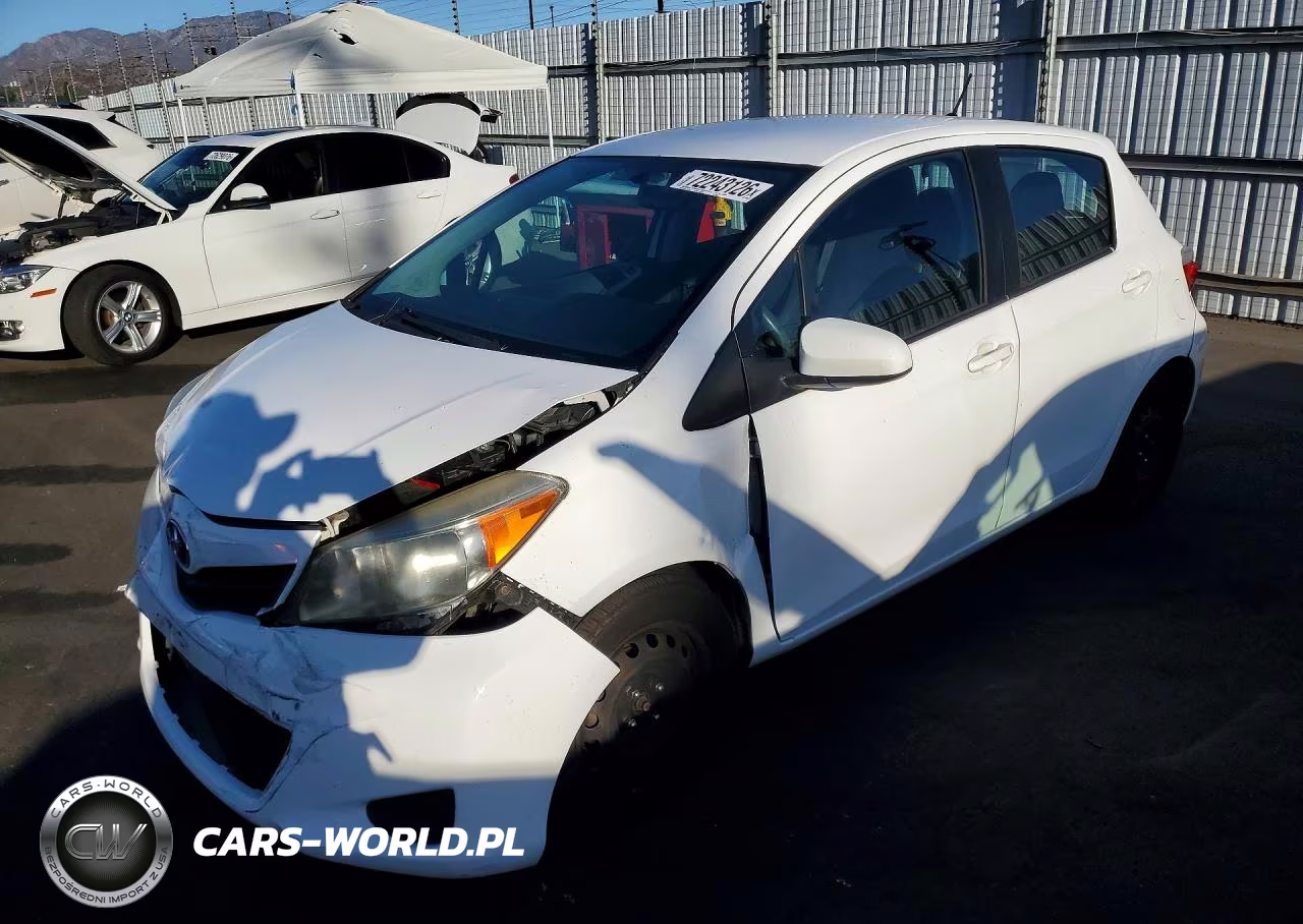 2014 Toyota Yaris 5-Door Le VIN:VNKKTUD32EA000649 - 1