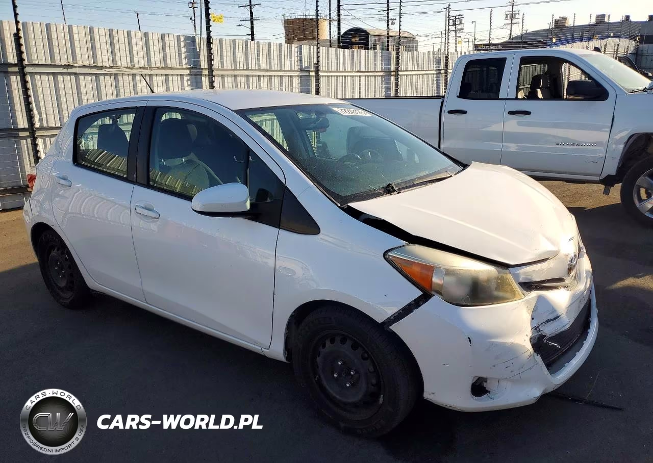 2014 Toyota Yaris 5-Door Le VIN:VNKKTUD32EA000649 - 4