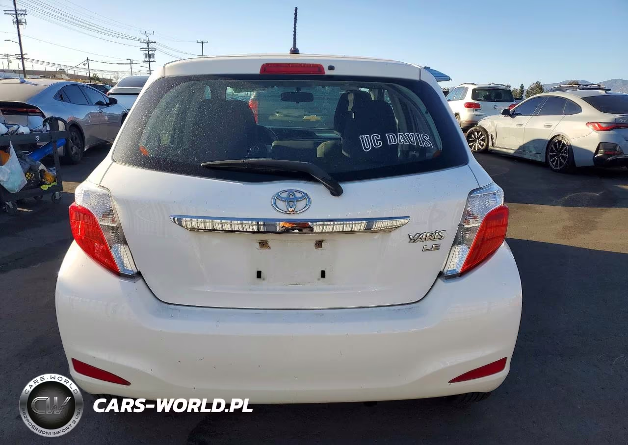 2014 Toyota Yaris 5-Door Le VIN:VNKKTUD32EA000649 - 6
