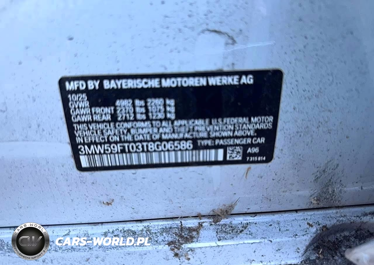 2026 BMW M340I VIN:3MW59FT03T8G06586 - 10