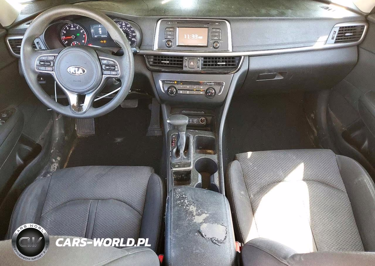 2017 Kia Optima Lx VIN:5XXGT4L37HG132542 - 8